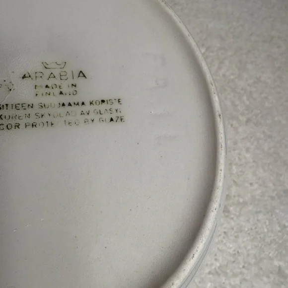 Vintage Kai Franck Arabia Finland “Perho” (Butterfly) Pitcher-Preowned, VGC - Picture 7 of 10